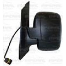 DOOR MIRROR - ELECTRIC/HEATED - BLACK - SINGLE GLASS (LH)