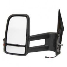 DOOR MIRROR - PICKUP - MANUAL/INDICATOR (BLACK) (LH)