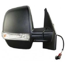 DOOR MIRROR - CABLE - TWIN GLASS - BLACK - VAN/PICKUP (RH)