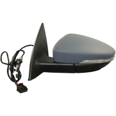 DOOR MIRROR - ELECTRIC/HEATED/INDICATOR - 6 PIN PLUG (PRIMED) - 2009> (RH)