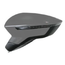 DOOR MIRROR - ELECTRIC/HEATED/INDICATOR/POWER FOLD (PRIMED) (LH)