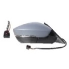 DOOR MIRROR - ELECTRIC/HEATED/INDICATOR/KERB LAMP/POWER FOLD (PRIMED) (RH)