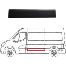 SIDE MOULDING - SIDE DOOR - VAN: L2/L3/L4 (BLACK) (LH)