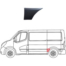 SIDE MOULDING - IN FRONT OF REAR WHEEL - VAN: L1/L3/L4 (BLACK) (LH)