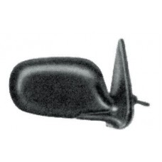 DOOR MIRROR - MANUAL/LEVER - BLACK (LH)