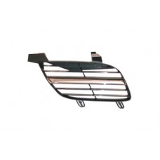 GRILLE SECTION - BLACK, W/CHROME MOULDING (RH)