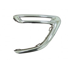 FRONT BUMPER GRILLE MOULDING - CHROME (LH)