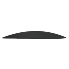 REAR WHEEL ARCH MOULDING - DOOR SECTION (BLACK) (RH)