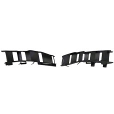 FRONT BUMPER ABSORBER BRACKET SET - PLASTIC (2 PCS)