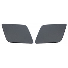 FRONT BUMPER HEADLAMP WASHER COVER SET - PRIMED (2 PIECES)