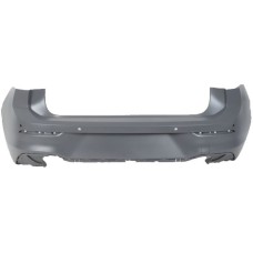 REAR BUMPER - HB - W/PARK SENSOR HOLES (PRIMED)