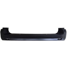 REAR BUMPER - SWB - NO HOLES (BLACK)