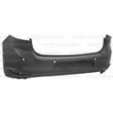 REAR BUMPER - HB, ALSO GTI/GTD, NOT R-LINE - W/PARK SENSOR HOLES (PRIMED)