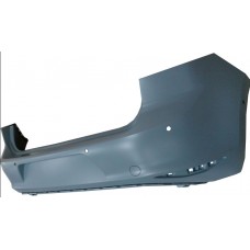 REAR BUMPER - HB, ALSO GTI/GTD, NOT R-LINE - W/PSH + APA HOLES (PRIMED)