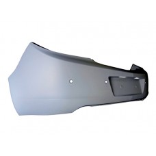 REAR BUMPER -  WITH PARK SENSOR HOLES - PRIMED - HB/SALOON