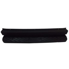 REAR BUMPER CENTRE - STEP TYPE - NO PARKING SENSOR HOLES (BLACK)