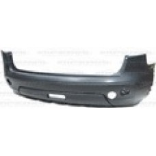 REAR BUMPER - NOT +2 (NO PARKING SENSOR HOLES) (BLACK)