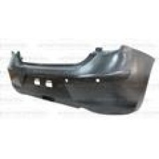 REAR BUMPER - W/PARKING SENSOR HOLES (BLACK)