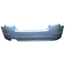 REAR BUMPER - SALOON - 1 LH EXHAUST HOLE - W/PARK SENSOR HOLES (PRIMED)