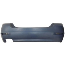 REAR BUMPER - SALOON - TWIN LH EXHAUST - NO SENSOR HOLES (PRIMED)