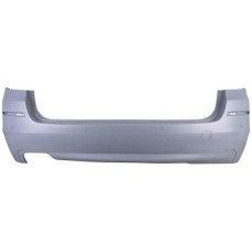 REAR BUMPER - ESTATE - TWIN LH EXHAUST HOLE - W/PARK SENSOR HOLES (PRIMED)