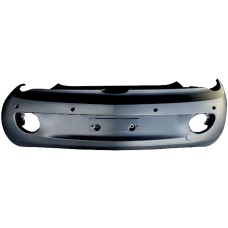 REAR BUMPER - W/PARK SENSOR HOLES - W/TOW HOOK COVER (PRIMED)