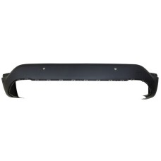 REAR BUMPER - LOWER - W/PARK SENSOR HOLES (BLACK)