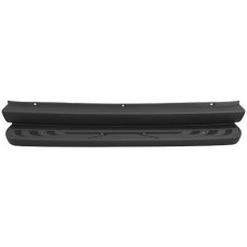 REAR BUMPER CENTRE - W/STEP - NO SENSOR HOLES (BLACK)