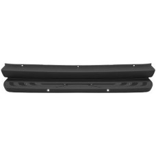 REAR BUMPER CENTRE - W/STEP - W/PARK SENSOR HOLES (BLACK)