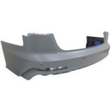 REAR BUMPER - SALOON S-LINE - W/PARK SENSOR HOLES (PRIMED)