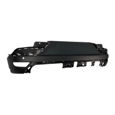 REAR BUMPER - W/PARK SENSOR HOLES (BLACK)