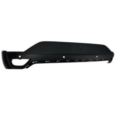 REAR BUMPER - LOWER - W/PARK SENSOR HOLES (BLACK)