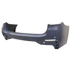 REAR BUMPER - ESTATE M SPORT - W/PARK SENSOR + ASSIST HOLES (PRIMED)