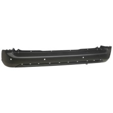 REAR BUMPER - W/MOULDING HOLES (BLACK TEXTURED)