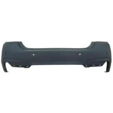 REAR BUMPER - UPPER - M SPORT - W/PARK SENSOR HOLES (PRIMED)