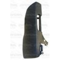 REAR BUMPER CORNER - BLACK (LH)