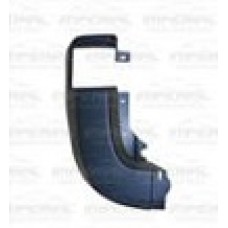 REAR BUMPER END CAP - BLACK (LH)