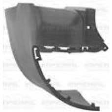 REAR BUMPER - CORNER - BLK - 2DRS - LWB - BERLINGO/PARTNER (LH)