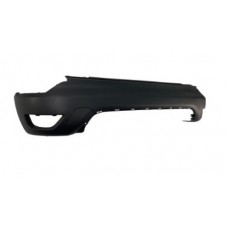 REAR BUMPER - NO SENSOR HOLES (BLACK, TEXTURED)