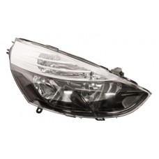 HEADLAMP - BLACK (NO CHROME STRIPES) (LH)