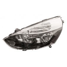 HEADLAMP - BLACK (NO CHROME STRIPES) (RH)