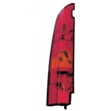 REAR LAMP - 2 REAR DOORS - RED/CLEAR/AMBER (LH)