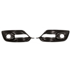 FRONT BUMPER GRILLE SIDE - W/FLH + DRL HOLES (SET OF 2)