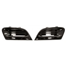 FRONT BUMPER GRILLE SIDE SET - 2 PIECES (GLOSS BLACK)