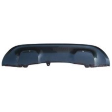 REAR BUMPER MOULDING - LOWER - W/PARK SENSOR HOLES (GLOSS BLACK)