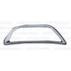 FRONT BUMPER GRILLE SIDE FRAME - CHROME (LH)