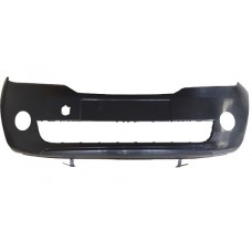 FRONT BUMPER - W/FOG LAMP HOLES (MATT BLACK)