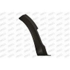 FRONT WHEEL ARCH MOULDING - ON BUMPER (BLACK) (RH)