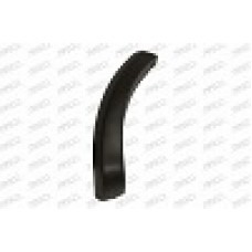 REAR WHEEL ARCH MOULDING - ON BUMPER (BLACK (LH)