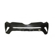 FRONT BUMPER - UPPER - W/PARK SENSOR HOLES (MATT BLACK)